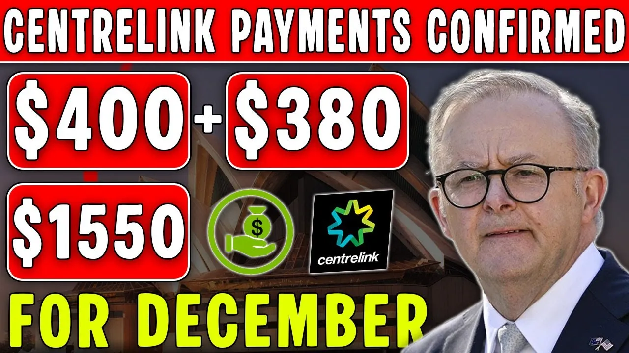 Big Centrelink Payouts Arriving This December